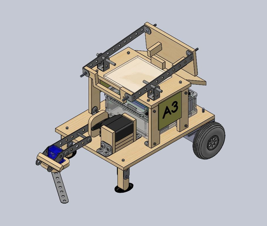 FEH Robot final SolidWorks model